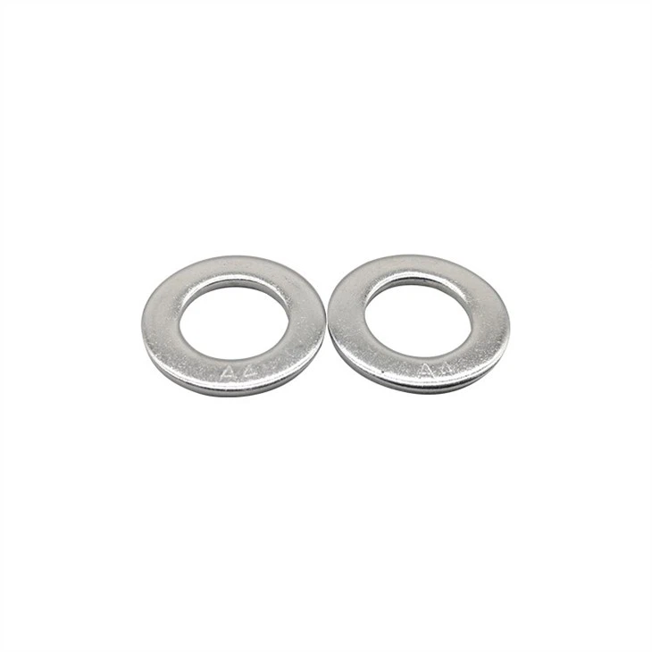 Stainless steel flat washers (4)